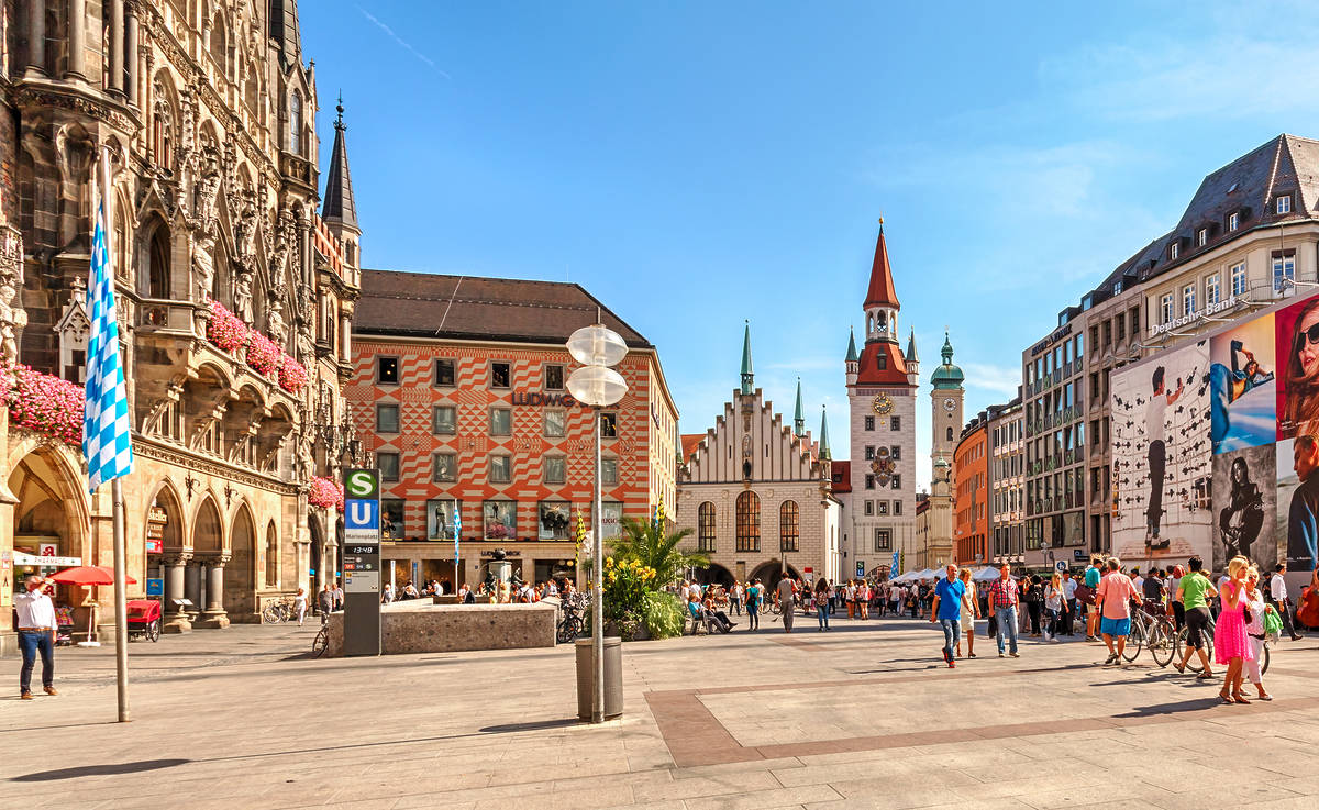 Munich,,Bavaria,,Germany,-,September,15,,2016:,Old,Town,Hall